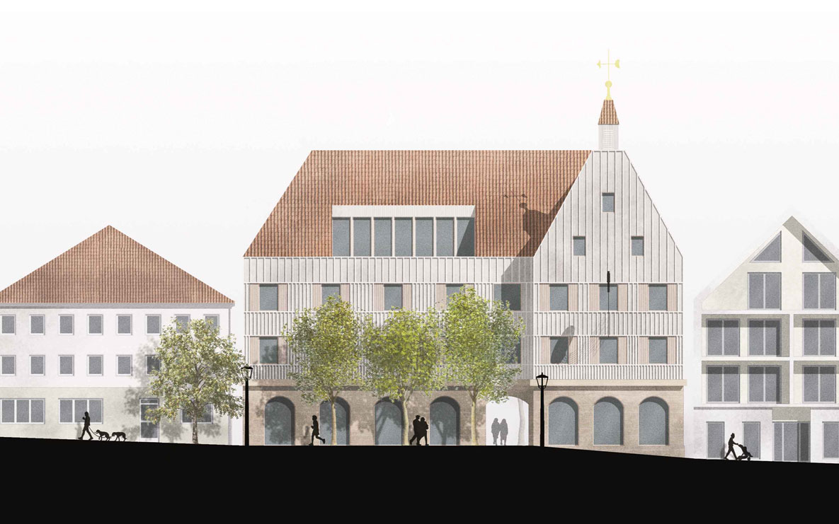 1. Preis - pfeiffer.volland.michel.architekten GmbH mit GROW Landschaftsarchitektur