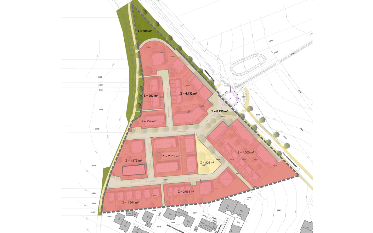 Flächenbilanz, o.M.