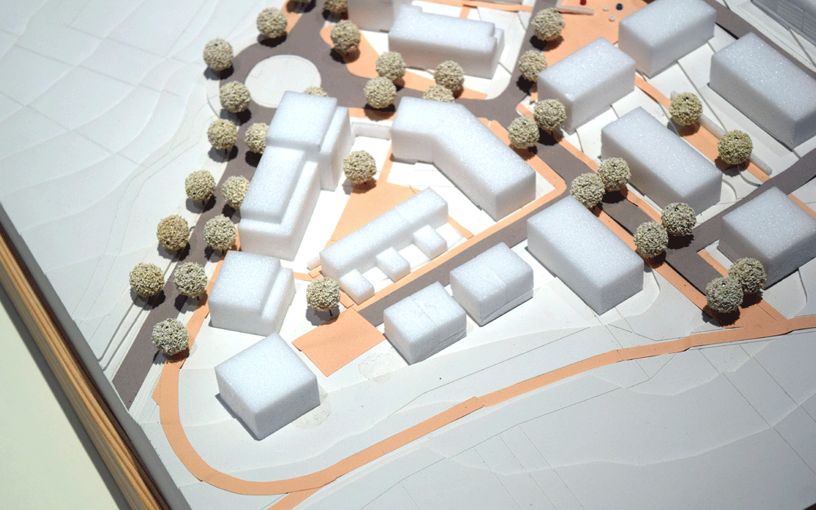 Nördliches Quartier, Blickrichtung Süden