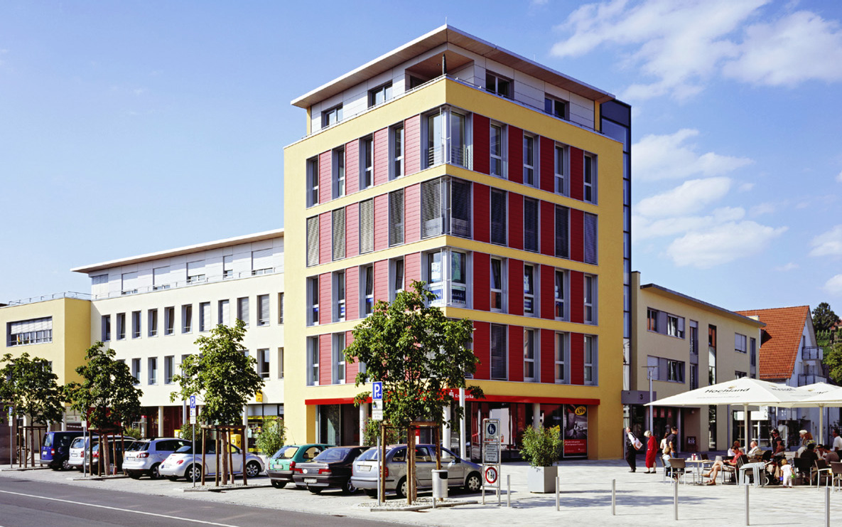 Neue Mitte Asperg, Ansicht