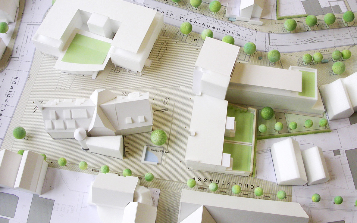 Neue Mitte Asperg, Modell