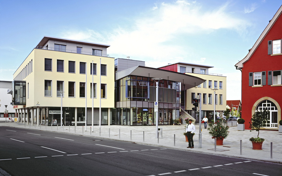 Neue Mitte Asperg, Ansicht