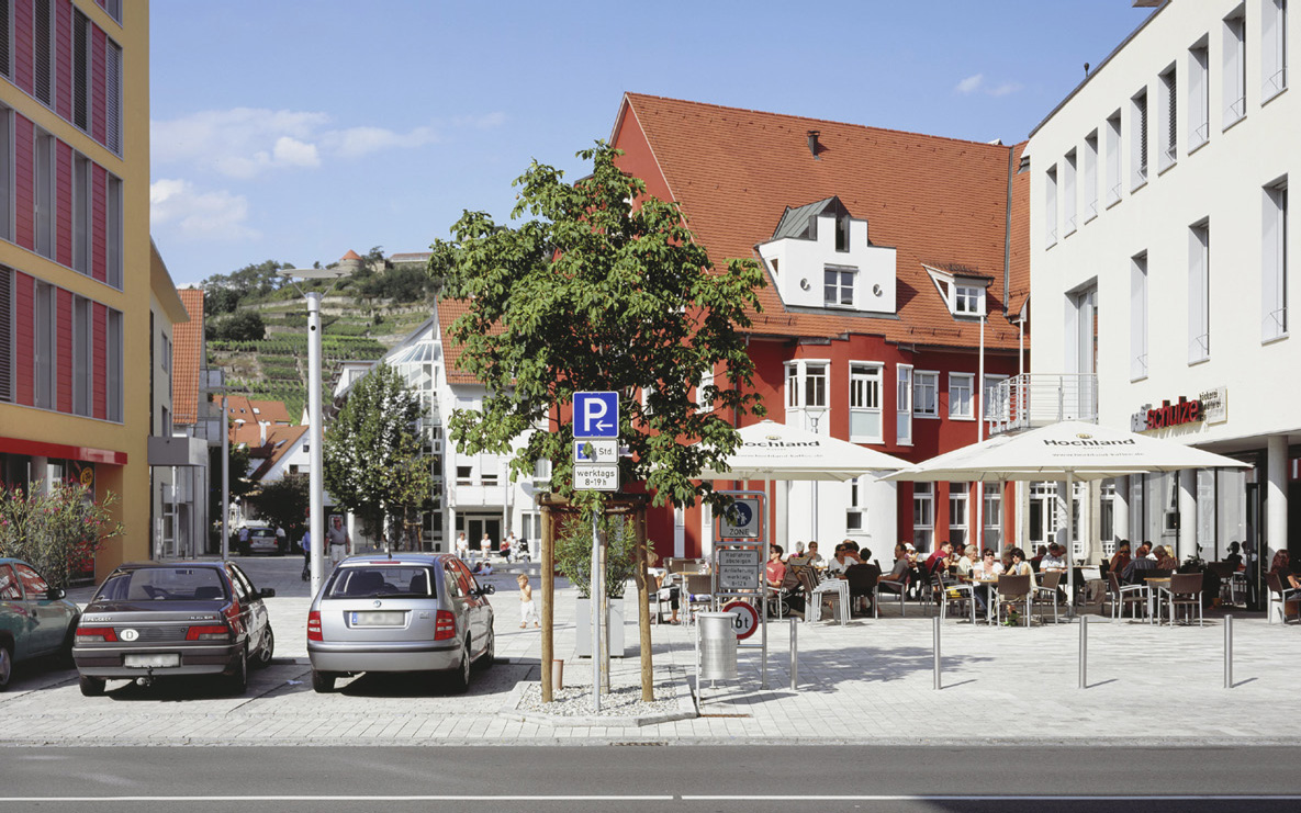 Neue Mitte Asperg, Ansicht