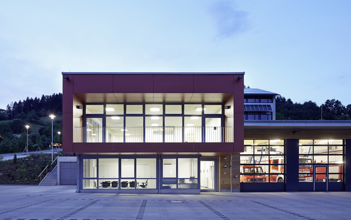 Feuerwehrgerätehaus Fischerbach, Ansicht