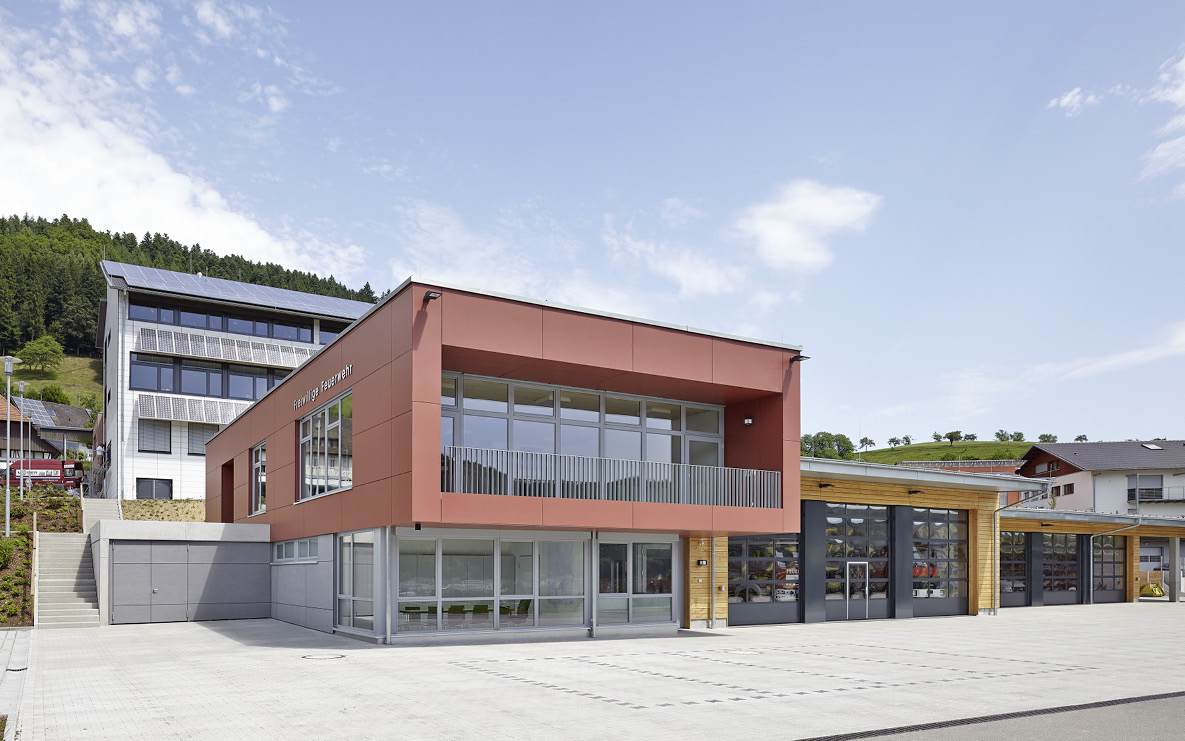 Feuerwehrgerätehaus Fischerbach, Ansicht