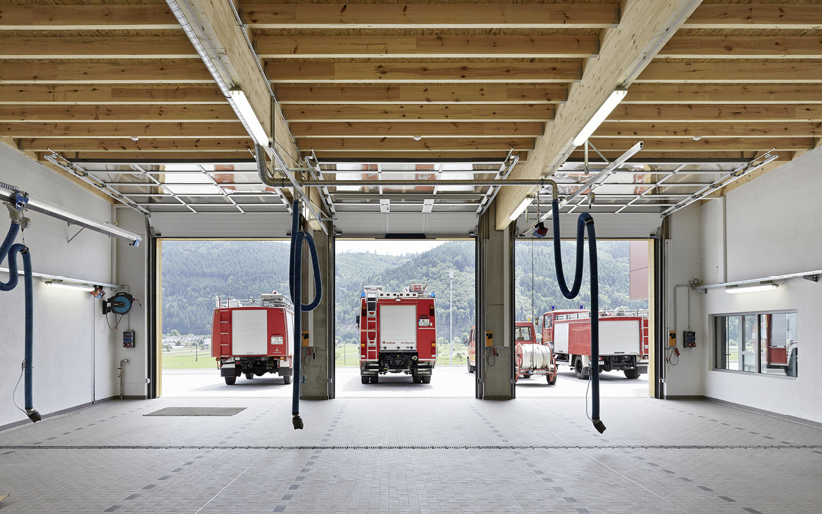 Feuerwehrgerätehaus Fischerbach, Innenansicht