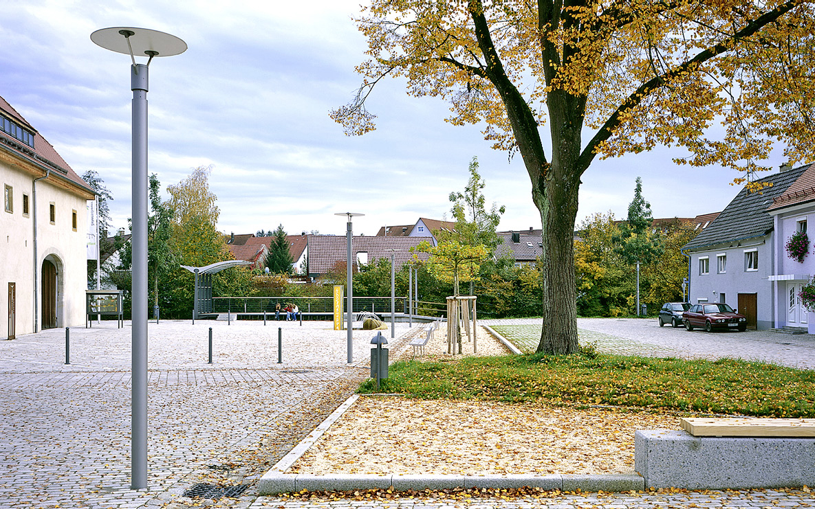 Zehntscheuerplatz Abtsgmünd, Platz