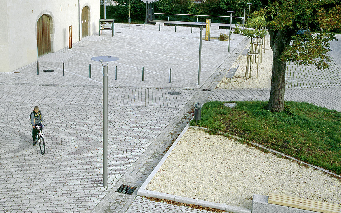 Zehntscheuerplatz Abtsgmünd, Platz