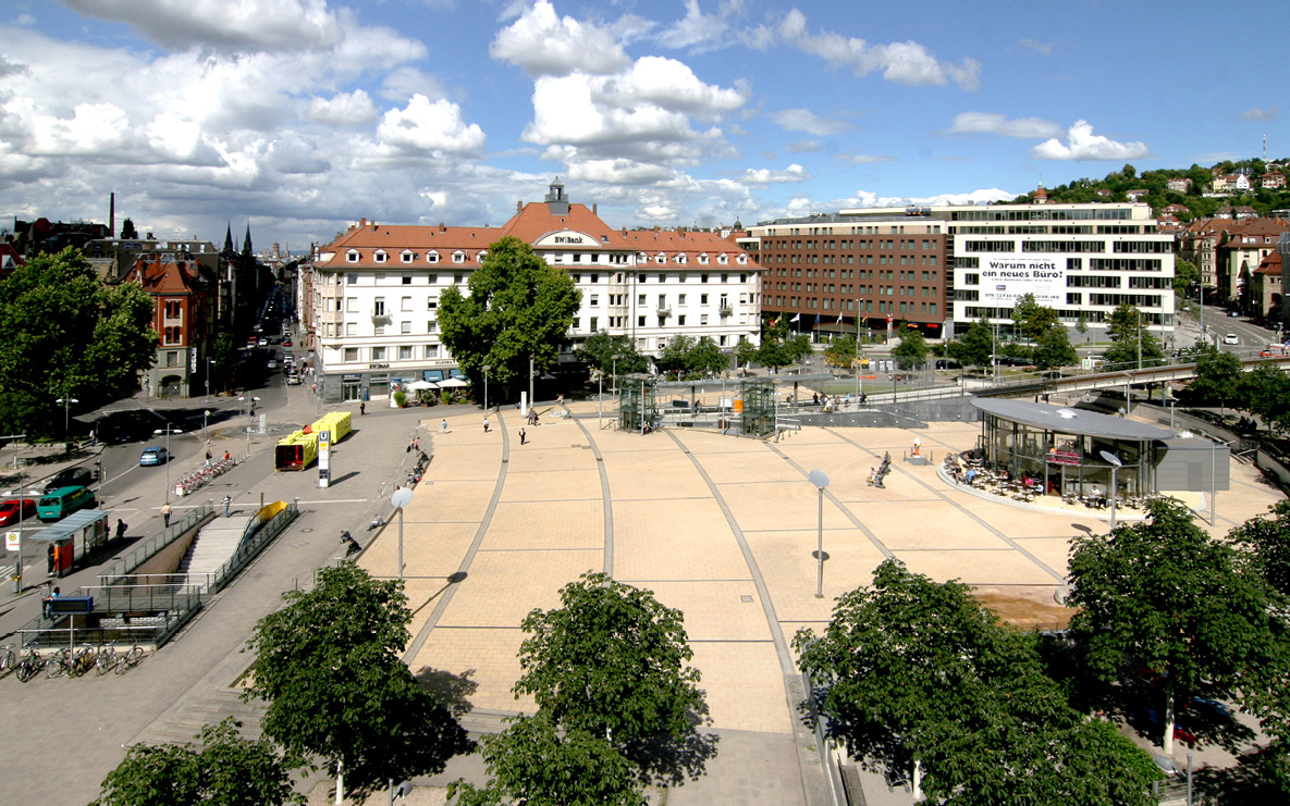 Marienplatz Stuttgart, Ansicht