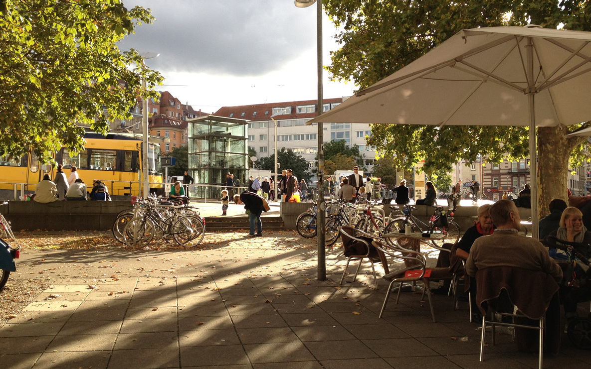 Marienplatz Stuttgart, Zahnradbahn Haltestelle